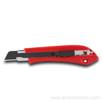 auto retractable plastic cardboard utility cutter knife